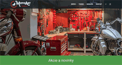 Desktop Screenshot of motoart.sk