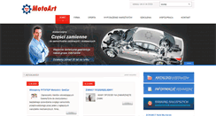 Desktop Screenshot of motoart.com.pl